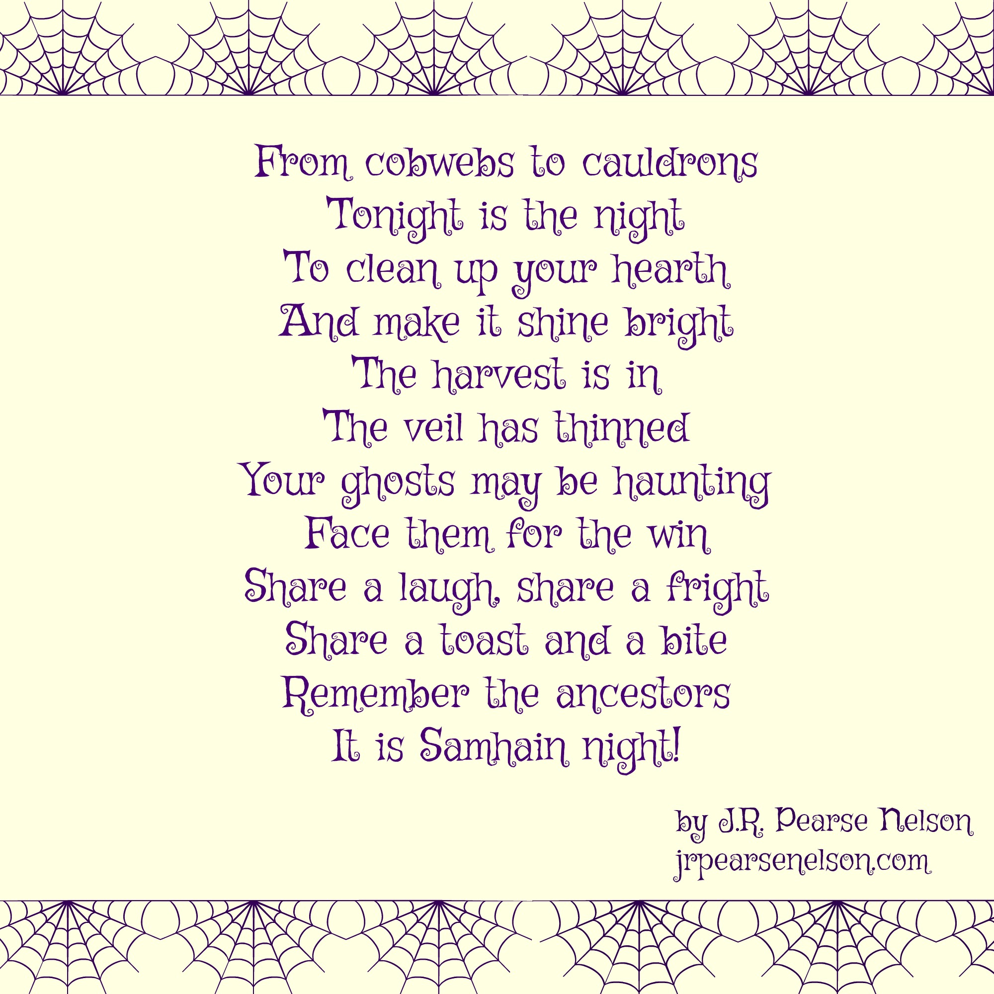 Cobwebs to Cauldrons