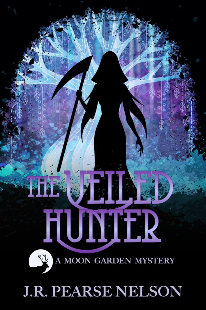 The Veiled Hunter paranormal cozy mystery by J.R. Pearse Nelson